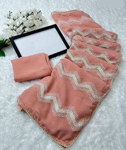 Prix de gros Saree Fabricant de Surat Designer Saree Collections avec Banglory Silk Blouse avec Séquence Work Party Wear - Product Image 1