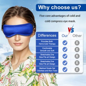 Máscara <span class=keywords><strong>de</strong></span> Gel Refrescante 3D para Ojos |   Antifaz para Dormir con Compresión Fría <span class=keywords><strong>y</strong></span> Cero Presión <span class=keywords><strong>Ocular</strong></span> - Product Image 5