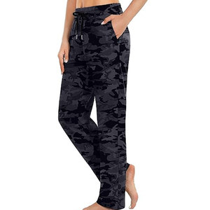 Nouvelle Arrivée : Pantalon de survêtement imprimé jungle, design camouflage, confort décontracté pour le quotidien - Product Image 1