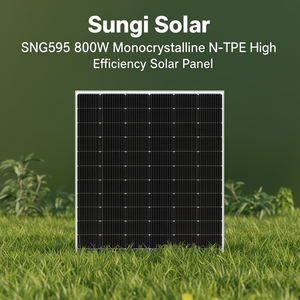 Panneau solaire monocristallin de type N haute efficacité SNG595 800W de Sungi Solar - Product Image 3