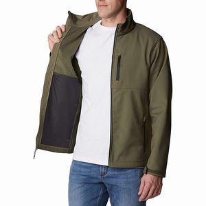 Veste Softshell Formelle en Toile à Capuche pour Homme, Prête pour les Conditions Météorologiques, Offrant une Protection Contre le Vent, un Intérieur Chaud et un Design Élégant - Product Image 5