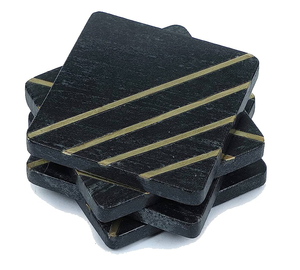 Modern Coasters Set White Color Luxury Home <b>Bar</b> Decoration Coaster <b>Mats</b> & Pads Stylish Design Mordent Design - Product Image 4