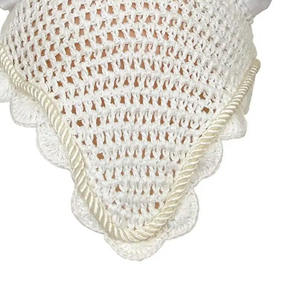 Diseño OEM Horse Fly Veil Ear Bonnet con a prueba de sonido suave cómodo 100% material de algodón velo de mosca de alta calidad nuevo diseño - Product Image 3