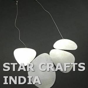 Prêt à expédier haute qualité mode couleur bleu clair perles en métal bijoux bohème multi perles collier bijoux en acier inoxydable - Product Image 6