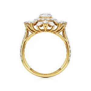 แหวนเพชรเอลิเซีย-เครื่องประดับหมั้นแบบคลาสสิค - Product Image 4