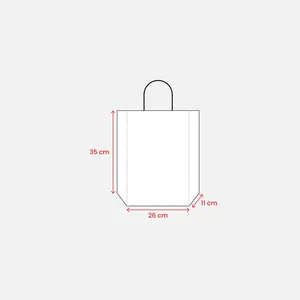 Borse Promozionali in Carta Laminata Opaca Personalizzate per Merchandising - Product Image 5
