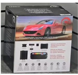 Système de détection radar laser UnidenS R9 Extreme, neuf et original - Product Image 1