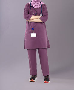 Uniformes Hospitalarios al por mayor enfermería Scrub manga corta Top Joggers Scrubs traje mujer Scrubs uniformes conjuntos - Product Image 1