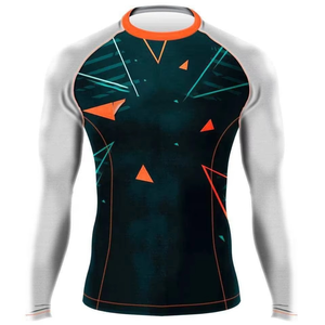 2026 New Design Men Rash Guard Customized Quick Dry Men Rash Guard <b>Printing</b> Logo Long-Sleeve Protection-Men Rash Guard - Product Image 1