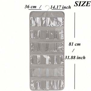 Organisateur de chaussures pour bébé à 24 poches à accrocher à la porte, pour chaussettes, sous-vêtements, jouets, bijoux et accessoires pour enfants - Product Image 4