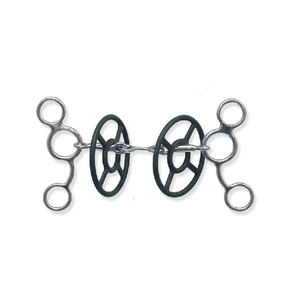 Concho, mejilla, punta de rodillo, equipo ecuestre - Product Image 3