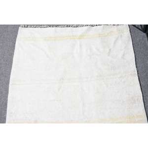 Tapis moderne en laine blanche de 1.9x10,4 pieds, tissage plat turc, patchwork, support en latex pour décor de salon, utilisation au lit - Product Image 3