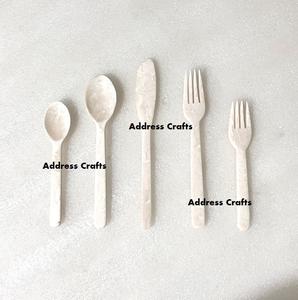 Ensemble de couverts en résine classique de designer, 5 pièces, nouvelle arrivée, accessoires de cuisine, couverts, vaisselle, couverts de table - Product Image 2