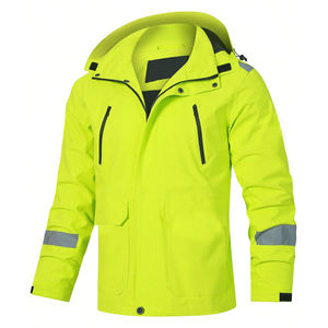 Veste Softshell Homme Automne 2026 Style Punk Teint en Fil avec Fermeture Éclair – Polyester Imperméable et Respirant – Vente en Gros Speemo Sports - Product Image 1