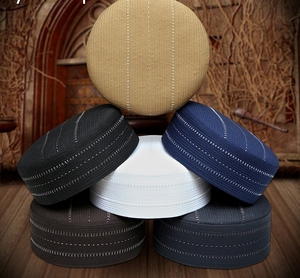 Syoti Kufi sombrero turco tradicional hombres moda étnica venta al por mayor poliéster algodón Premium cosido exportación calidad - Product Image 2