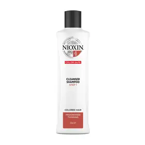 Nioxin系统4洗发水彩色头发丰盈非常弱细头发300毫升