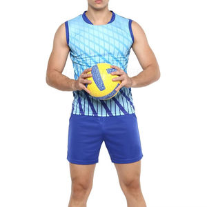 ชุดเสื้อเจอร์ซี่ย์เล่นวอลเลย์บอลสีซับลิเมชันดีไซน์ล่าสุดสำหรับผู้ใหญ่ - Product Image 6