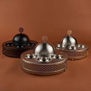 Style moderne Nouvelle casserole Chauffe-plats Élégant Hotpot Chauffe-plats Buffet Utilisation pour le Ramadan Style unique pour le Moyen-Orient Stand - Product Image 3