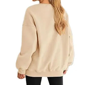 2024 unisexe haute qualité impression personnalisée sweats à capuche 100% coton thermique sweat uni pour hommes et femmes pour l'hiver - Product Image 2