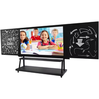 98/100 pouces 4k infrarouge tactile écran de télévision intelligent numérique électronique nano interactif tableau blanc led tableau noir