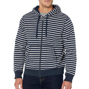 Sweat-shirts unisexes en molleton de coton pour sublimation, épais, confortables et élégants pour hommes, sweat-shirts amples et chauds avec fermeture éclair pour hommes - Product Image 1