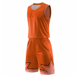 Uniforme de baloncesto de material duradero para hombre, ropa deportiva sin mangas, superventas, uniforme de baloncesto totalmente personalizado con tarifa económica - Product Image 1