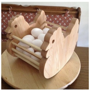 Estante simple de madera para huevos para uso diario en la cocina, diseñado para durabilidad, comodidad y estética natural elegante - Product Image 5