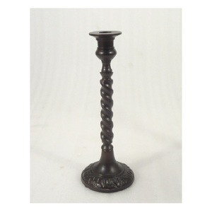 <b>Large</b> Size Black Shining Polished Aluminium Taper <b>Candle</b> Holders for Home Restaurant Hotel <b>Candle</b> Light Dinner Decorative - Product Image 5