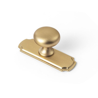 Boutons de porte ronds en laiton massif et nickel poli créatifs finitions polies satinées antiques disponibles pour la cuisine chambre salle de bain