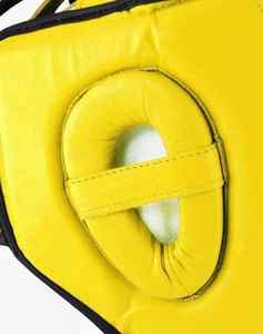 Kick Boxing Headguard/ Youth Boxing Headgear Venta caliente Mejor precio Boxeo Head Guard Open Face Sparring Head Guard - Product Image 2