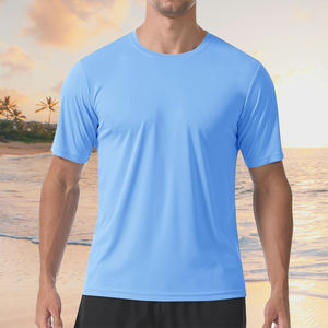 เสื้อยืดโอเวอร์ไซส์ผู้ชาย ผ้าฝ้าย 100% รับผลิตแบบ OEM/ODM พิมพ์โลโก้ตามสั่ง ระบายอากาศได้ดี เบา คุณภาพสูง พิมพ์ลายสกรีน สำหรับผู้ชาย - Product Image 2