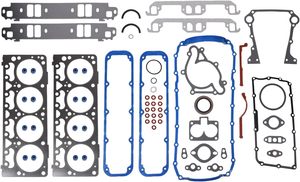 1998-2003ダッジデュランゴダコタジープグランドチェロキー5.2L/318 OHV V8 16Vと互換性のあるフルガスケットセットヘッドボルト - Product Image 2
