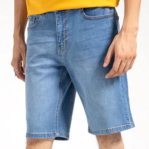 Lightweight Wholesale <b>Jeans</b> Shorts Comfortable Elastic Waist <b>Men</b> Thai Shorts For Online Sale - Product Image 1