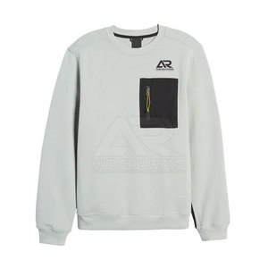 Sweat-shirt personnalisé fabriqué avec des matériaux de haute qualité, vente directe d'usine, prix bas, vêtements pour hommes, sweat-shirt personnalisé - Product Image 4