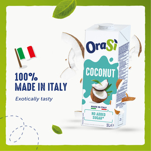 Bevanda Vegetale al Cocco OraSi Senza Zuccheri Aggiunti per Distributori, Bevanda Salutare 1 Litro, 12 Unità - Product Image 4