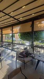 SISTEMA DE PERGOLA RETRÁCTIL Moderna Pérgola de Aleación de Aluminio con Toldo para Exteriores, Gazebo, Techo de Sombra para Centro Comercial - Product Image 2