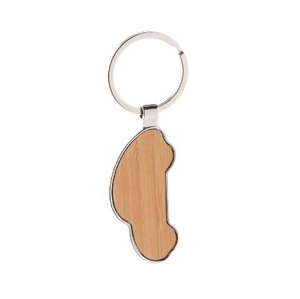 Llavero de madera de marca personalizada de alta calidad, el mejor regalo para un amigo, accesorios de regalo de fiesta de cumpleaños a un costo asequible - Product Image 1