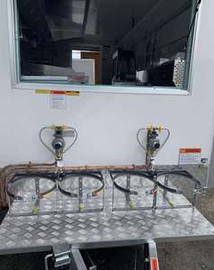 รถเข็นสแตนเลสสตีล3.0พรีเมี่ยมสำหรับขนมขบเคี้ยวขนมฮอทด็อกอาหารและขนมที่ใช้ได้กับอุตสาหกรรมอาหาร - Product Image 4