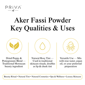 Polvo de Aker Fassi al por Mayor |   Polvo Natural de Pétalos de Amapola y Cáscara de Granada |   Proveedor de Materias Primas Cosméticas al por Mayor en Marruecos - Product Image 3