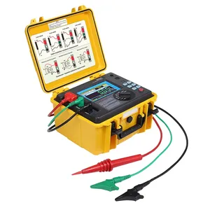 Wrisindu RD3215E HV digitale megehm IMegger Tester resistenza di isolamento resistenza di isolamento Tester misuratore Micro Ohm misuratore