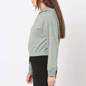 Top tenue à la mode attrayant couleur unie hiver avant Logo sweats à capuche Pakistan fabricant femmes pleine longueur sweats à capuche - Product Image 4