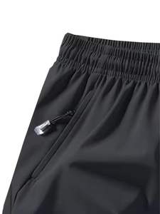 Pantalones Cortos Tácticos Deportivos de Secado Rápido para Hombre con Cintura Elástica, Estilo Urbano, Multibolsillos, Hechos de Tela de Estambre - Product Image 6