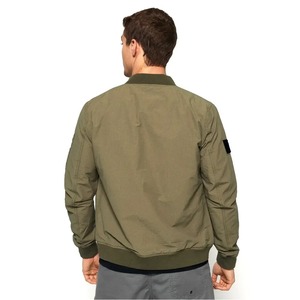 Chaqueta de bombardero para hombre con estampado de logotipo personalizado, nuevo diseño, mangas completas ligeras con cierre de cremallera, ropa de invierno - Product Image 6