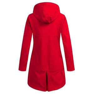 Veste polaire à capuche coupe-vent unisexe pour la randonnée en plein air, écologique, chauffante, respirante, fermeture éclair, vêtements d'extérieur, prix d'usine - Product Image 6