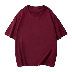 Camiseta con hombros descubiertos y logotipo de serigrafía personalizada 100% camisetas de gran tamaño de diseñador Dtg liso de algodón pesado para hombre - Product Image 2