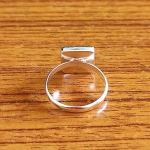 925 Sterling Silver Collet Cushion Bezel Cup Setting Blank Ring 3x3mm to 40x40mm DIY Resin Cabochon Jewelry Supplies - Product Image 4