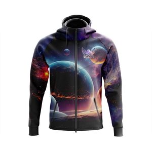 Sudaderas con Cremallera Personalizables para Equipos Deportivos y Gimnasios, Secado Rápido, Transpirables, 100% Algodón Felpa, 300g, para Hombre, Invierno - Product Image 2