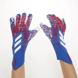 Gants de gardien de but de football AGS SG-052 pour adultes, entraînement, antidérapants, en cuir de latex, résistants à l'usure, gants de protection sportifs à lacets - Product Image 4