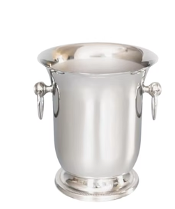 Bañera de hielo Premium con mango retorcido, perfecta para mesas de fiesta, bares de casa y bodas, hecha a mano de La India - Product Image 6