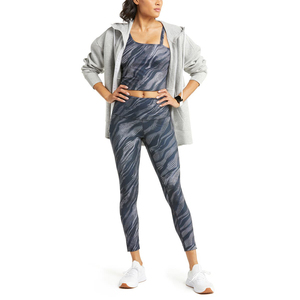 Women's New Style Solid Pattern Sublimation Yoga Leggings Hot Selling Low Price Fitness Wear - Product Image 3